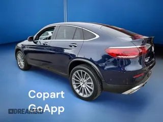 2021 Mercedes-Benz GLC with VIN W1N0J8EB6MF972350, listed as a Copart auction lot 48615825 with 56,399 mi miles and Clean Title. Bid and sale history available at carsss.com. Image 3.
