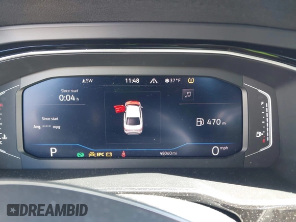 2021 Volkswagen Jetta SEL with VIN 3VWE57BU3MM103297, listed as a IAAI auction lot 41029045 with 48,060 mi miles and . Bid and sale history available at DreamBid. Image 7.