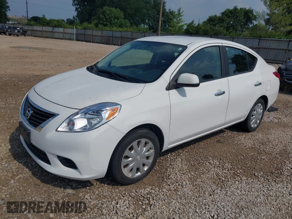2012 Nissan Versa SV with VIN 3N1CN7AP7CL867697, listed as a IAAI auction lot 42611456 with 82,881 mi miles and . Bid and sale history available at DreamBid. Image 2.