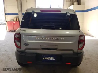 2022 Ford Bronco Sport with VIN 3FMCR9A65NRD06298, listed as a Copart auction lot 45756645 with 58,589 mi miles and Salvage Title. Bid and sale history available at carsss.com. Image 6.