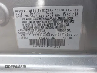 2015 Nissan Note SR с VIN 3N1CE2CP1FL442528, выставлен на аукционе IAAI как лот 42098056 с пробегом 148 283 миль миль и . История ставок и продаж доступна на DreamBid. Изображение 9.