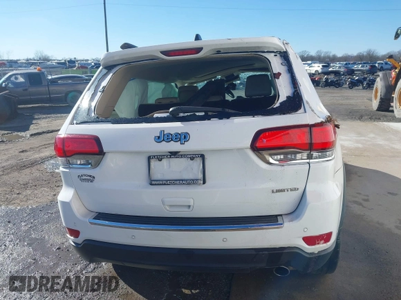 2022 Jeep Grand Cherokee Limited z VIN 1C4RJEBG2NC125969, wystawiony jako IAAI lot #41261701 z przebiegiem 72 707 mil mil oraz . Historia ofert i sprzedaży dostępna na DreamBid. Obrazek 13.