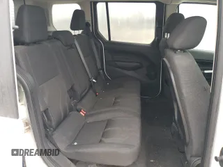 2014 Ford Transit Connect XLT with VIN NM0AE8F76E1149794, listed as a Copart auction lot 43130385 with 210,682 mi miles and Salvage title. Bid and sale history available at DreamBid. Image 11.
