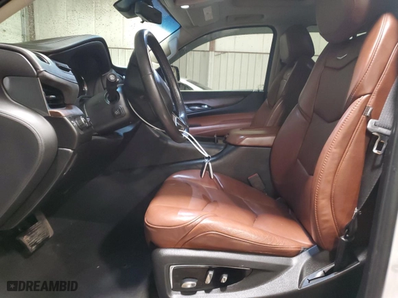 2018 Cadillac Escalade Premium Luxury with VIN 1GYS4CKJ9JR312572, listed as a Copart auction lot 42910345 with 146,172 mi miles and Salvage Title. Bid and sale history available at carsss.com. Image 7.