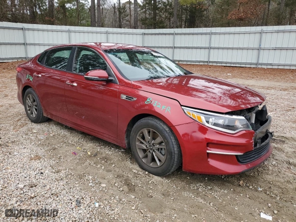 2017 Kia Optima LX 1.6T with VIN 5XXGT4L16HG148679, listed as a Copart auction lot 41562745 with 98,039 mi miles and Salvage Title. Bid and sale history available at carsss.com. Image 4.