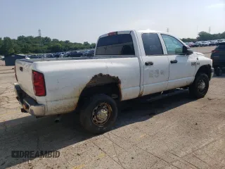 2007 Dodge 2500 SLT with VIN 3D7KS28D07G828129, listed as a Copart auction lot 62472895 with 306,849 mi miles and Clean title. Bid and sale history available at DreamBid. Image 3.