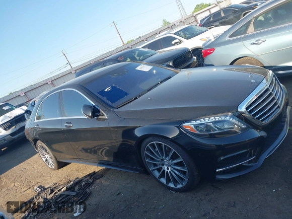2015 Mercedes-Benz S 550 with VIN WDDUG8CB3FA119694, listed as a IAAI auction lot 42022141 with 181,590 mi miles and . Bid and sale history available at carsss.com. Image 13.
