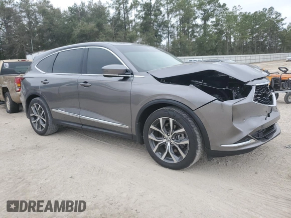 2022 Acura MDX Technology z VIN 5J8YD9H44NL006667, wystawiony jako Copart lot #44532135 z przebiegiem 59 442 mil mil oraz Nie do naprawy • Non repairable. Historia ofert i sprzedaży dostępna na DreamBid. Obrazek 4.