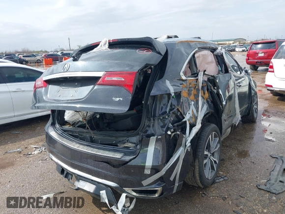 2019 Acura MDX Advance z VIN 5J8YD3H85KL002610, wystawiony jako IAAI lot #41719527 z przebiegiem Nie podano mil oraz . Historia ofert i sprzedaży dostępna na DreamBid. Obrazek 14.