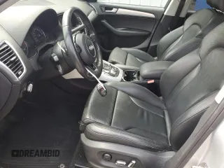 2013 Audi Q5 Premium Plus with VIN WA1DGAFPXDA054231, listed as a Copart auction lot 64730575 with 128,807 mi miles and Salvage title. Bid and sale history available at DreamBid. Image 7.