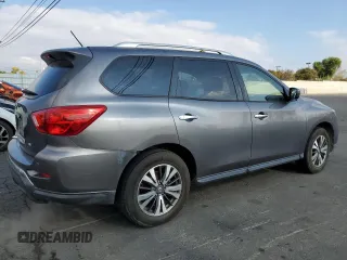 2017 Nissan Pathfinder SV z VIN 5N1DR2MN3HC685982, wystawiony jako Copart lot #43090195 z przebiegiem 163 316 mil mil oraz Tytuł czysty. Historia ofert i sprzedaży dostępna na DreamBid. Obrazek 3.