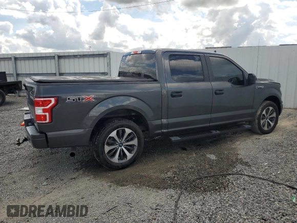 2020 Ford F-150 XL with VIN 1FTEW1CP7LKF00779, listed as a Copart auction lot 44736745 with 45,908 mi miles and Clean Title. Bid and sale history available at carsss.com. Image 3.