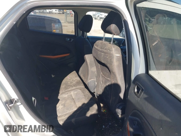 2021 Ford EcoSport SE with VIN MAJ3S2GE2MC439991, listed as a IAAI auction lot 41725143 with 82,562 mi miles and . Bid and sale history available at DreamBid. Image 8.