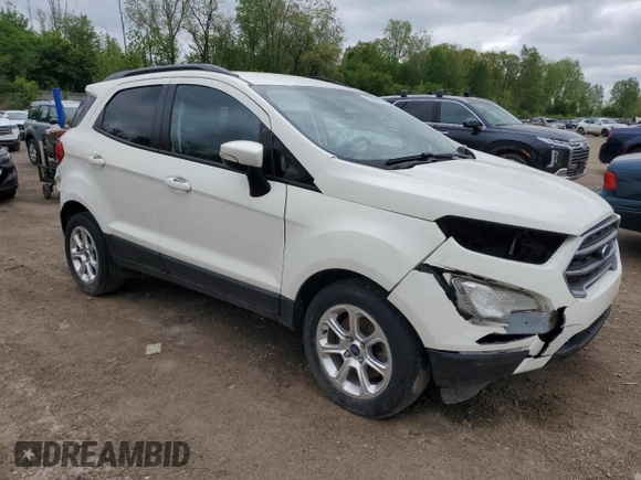 2018 Ford EcoSport SE z VIN MAJ3P1TE9JC185015, wystawiony jako Copart lot #56866255 z przebiegiem 59 639 mil mil oraz Czysty tytuł • Clean title. Historia ofert i sprzedaży dostępna na DreamBid. Obrazek 4.