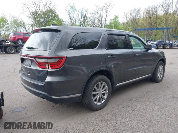 2017 Dodge Durango SXT with VIN 1C4RDJAG2HC905248, listed as a IAAI auction lot 42155326 with 225,862 mi miles and . Bid and sale history available at DreamBid. Image 4.