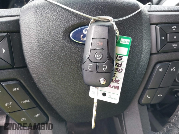 2015 Ford F-150 XL with VIN 1FTEW1CG4FKD66995, listed as a IAAI auction lot 41520841 with 178,247 mi miles and . Bid and sale history available at DreamBid. Image 11.