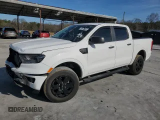 2021 Ford Ranger XL with VIN 1FTER4EHXMLD64674, listed as a Copart auction lot 88635385 with 42,582 mi miles and Salvage Title. Bid and sale history available at DreamBid. Image 1.
