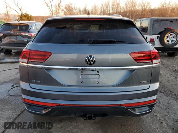 2022 Volkswagen Atlas SE z VIN 1V2KE2CA8NC204883, wystawiony jako Copart lot #87085664 z przebiegiem 63 428 mil mil oraz Nie do naprawy • Non repairable. Historia ofert i sprzedaży dostępna na DreamBid. Obrazek 6.