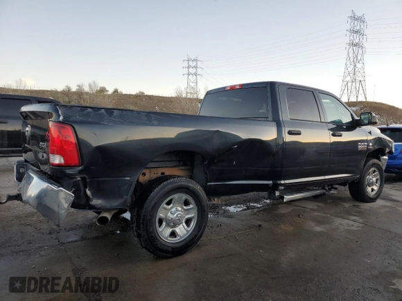 2017 Ram 2500 Tradesman with VIN 3C6UR5HL6HG655720, listed as a Copart auction lot 81368864 with 135,297 mi miles and Salvage title. Bid and sale history available at DreamBid. Image 3.