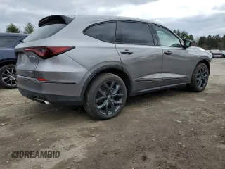 2022 Acura MDX w/A-Spec Package with VIN 5J8YE1H05NL001750, listed as a Copart auction lot 47279985 with 36,846 mi miles and Salvage Title. Bid and sale history available at carsss.com. Image 3.