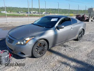 2009 Infiniti G37 with VIN JNKCV64EX9M600309, listed as a IAAI auction lot 42092973 with Not Provided miles. Bid and sale history available at carsss.com. Image 2.