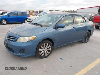 2013 Toyota Corolla L with VIN 5YFBU4EE9DP207345, listed as a IAAI auction lot 42058865 with 216,572 mi miles and . Bid and sale history available at DreamBid. Image 21.