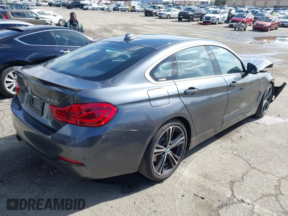 2018 BMW 4 Series 440i with VIN WBA4J5C51JBF07174, listed as a IAAI auction lot 41532904 with 63,745 mi miles and . Bid and sale history available at DreamBid. Image 4.