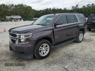 2015 Chevrolet Tahoe LS with VIN 1GNSCAKC4FR116004, listed as a Copart auction lot 54599375 with 87,645 mi miles and Salvage title. Bid and sale history available at DreamBid. Image 1.
