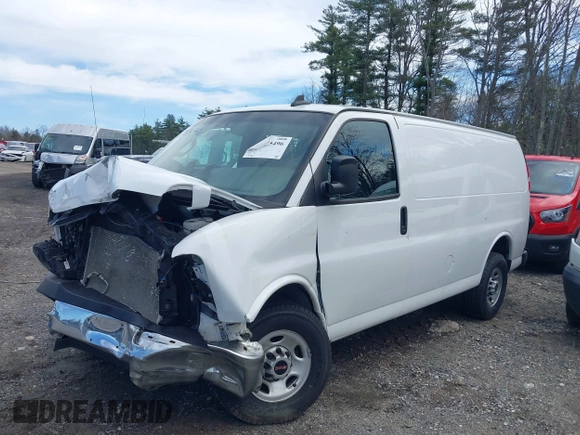 2021 GMC Savana Cargo Van with VIN 1GTW7AF72M1191484, listed as a IAAI auction lot 41835496 with 71,760 mi miles. Bid and sale history available at carsss.com. Image 18.