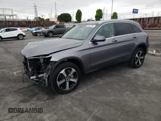 2021 Mercedes-Benz GLC 300 with VIN W1N0G8EB3MF995003, listed as a Copart auction lot 56037995 with 42,551 mi miles and Salvage title. Bid and sale history available at DreamBid. Image 1.