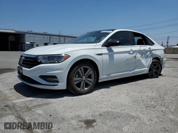 2021 Volkswagen Jetta S with VIN 3VWC57BU3MM046770, listed as a Copart auction lot 59229095 with 58,267 mi miles and Salvage title. Bid and sale history available at DreamBid. Image 1.