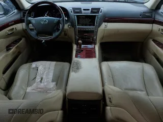 2007 Lexus LS 460 with VIN JTHBL46F175007134, listed as a Copart auction lot 63358695 with 228,885 mi miles and Clean title. Bid and sale history available at DreamBid. Image 8.