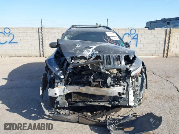2014 Jeep Cherokee Latitude with VIN 1C4PJMCBXEW317384, listed as a IAAI auction lot 41621635 with 180,971 mi miles and . Bid and sale history available at DreamBid. Image 13.