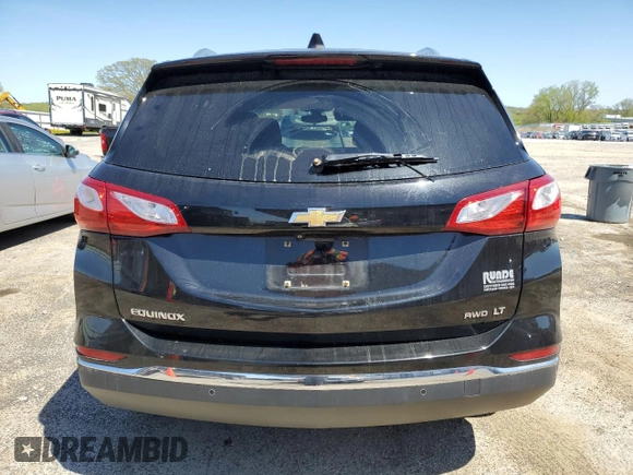 2019 Chevrolet Equinox LT z VIN 3GNAXUEV2KL194863, wystawiony jako Copart lot #56278535 z przebiegiem 61 710 mil mil oraz Szkoda całkowita • Salvage title. Historia ofert i sprzedaży dostępna na DreamBid. Obrazek 6.