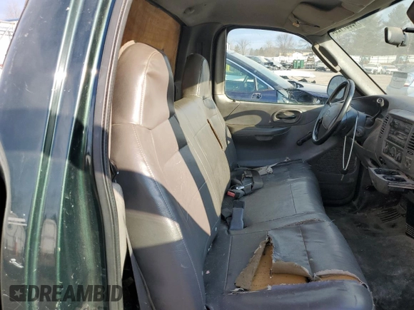 2004 Ford F-150 XL with VIN 2FTRF17214CA84654, listed as a Copart auction lot 46587125 with Not provided miles and Salvage title. Bid and sale history available at DreamBid. Image 10.