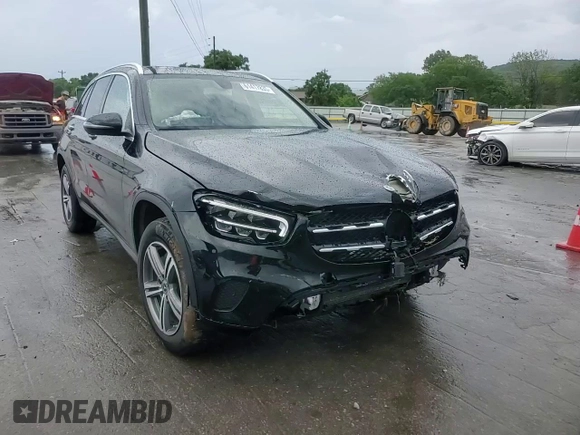 2020 Mercedes-Benz GLC 300 with VIN WDC0G8DB6LF726012, listed as a Copart auction lot 61417835 with 37,688 mi miles and Salvage title. Bid and sale history available at DreamBid. Image 13.