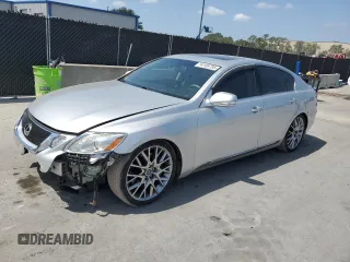 2008 Lexus GS 350 z VIN JTHBE96S580037336, wystawiony jako Copart lot #54185705 z przebiegiem 104 267 mil mil oraz Szkoda całkowita • Salvage title. Historia ofert i sprzedaży dostępna na DreamBid. Obrazek 1.