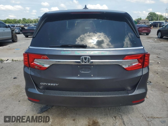 2020 Honda Odyssey EX-L с VIN 5FNRL6H7XLB003593, выставлен на аукционе Copart как лот 57576855 с пробегом 57 169 миль миль и Списание • Salvage title. История ставок и продаж доступна на DreamBid. Изображение 6.