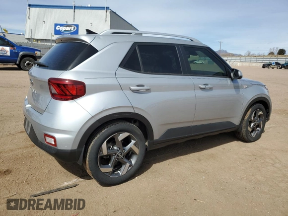 2021 Hyundai Venue SEL with VIN KMHRC8A32MU118762, listed as a Copart auction lot 50267805 with 59,200 mi miles and Clean Title. Bid and sale history available at DreamBid. Image 3.