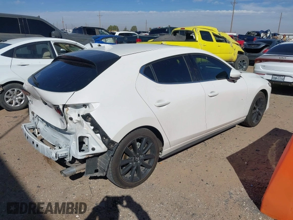 2022 Mazda 3 Premium with VIN JM1BPBML7N1512408, listed as a IAAI auction lot 41818606 with 50,238 mi miles and . Bid and sale history available at DreamBid. Image 4.