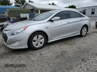 2012 Hyundai Sonata Hybrid z VIN KMHEC4A43CA024860, wystawiony jako Copart lot #56683425 z przebiegiem 138 587 mil mil oraz Szkoda całkowita • Salvage title. Historia ofert i sprzedaży dostępna na DreamBid. Obrazek 1.