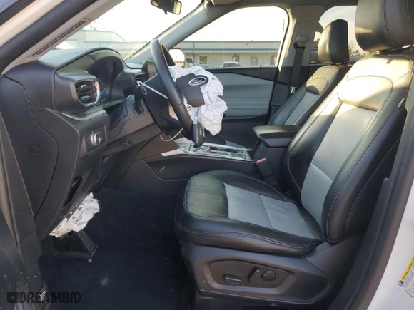 2022 Ford Explorer XLT with VIN 1FMSK7DH2NGB36507, listed as a Copart auction lot 89295515 with NaN miles and Salvage Title. Bid and sale history available at carsss.com. Image 7.