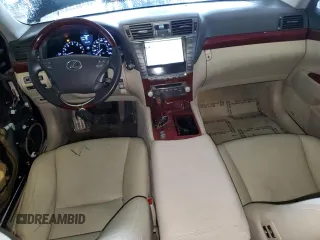 2011 Lexus LS 460 with VIN JTHBL5EF0B5103529, listed as a Copart auction lot 45342245 with 55,079 mi miles and Salvage title. Bid and sale history available at DreamBid. Image 8.
