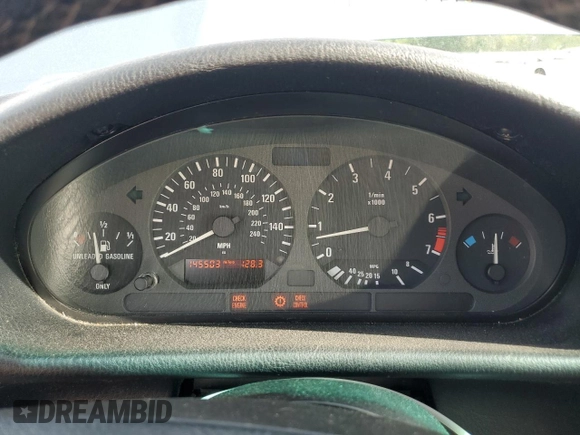 1999 BMW 3 Series 323i с VIN WBABJ8339XEM25396, выставлен на аукционе Copart как лот 58027715 с пробегом 145 503 миль миль и Чистый • Clean title. История ставок и продаж доступна на DreamBid. Изображение 9.
