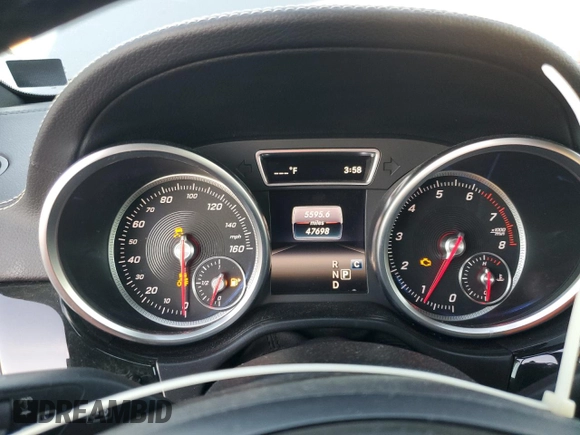 2017 Mercedes-Benz GLS 450 with VIN 4JGDF6EE7HA923732, listed as a Copart auction lot 78554503 with 47,698 mi miles and . Bid and sale history available at DreamBid. Image 9.