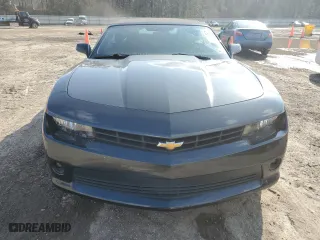 2015 Chevrolet Camaro LT with VIN 2G1FD3D32F9153541, listed as a Copart auction lot 43527785 with 64,168 mi miles and Salvage Title. Bid and sale history available at carsss.com. Image 5.