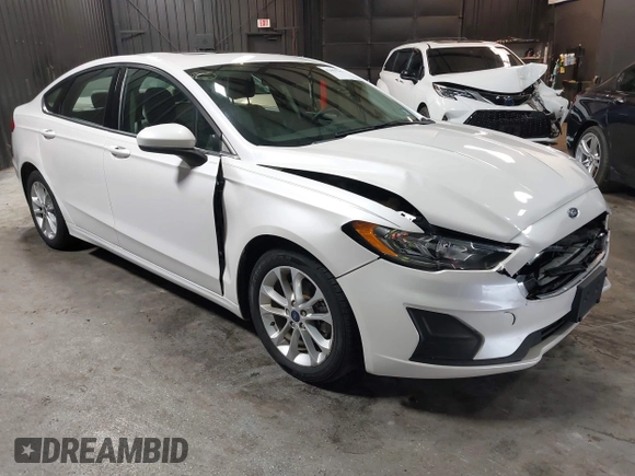 2020 Ford Fusion SE z VIN 3FA6P0LU8LR142370, wystawiony jako IAAI lot #42457342 z przebiegiem 53 808 mil mil oraz . Historia ofert i sprzedaży dostępna na DreamBid. Obrazek 1.