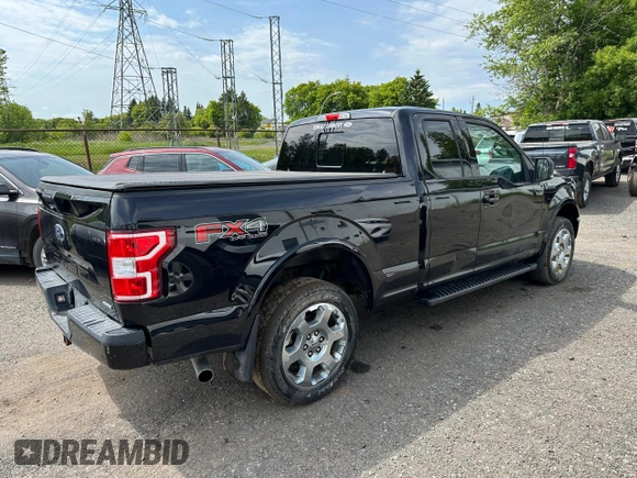 2020 Ford F-150 XL with VIN 1FTEX1EP6LFB57319, listed as a Copart auction lot 61725665 with 30,584 mi miles and Clean title. Bid and sale history available at DreamBid. Image 3.