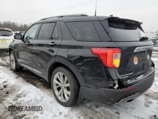 2023 Ford Explorer Platinum z VIN 1FM5K8HC3PGA87872, wystawiony jako Copart lot #44706005 z przebiegiem 60 390 mil mil oraz Szkoda całkowita • Salvage title. Historia ofert i sprzedaży dostępna na DreamBid. Obrazek 2.