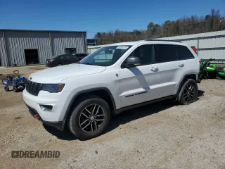2018 Jeep Grand Cherokee Trailhawk with VIN 1C4RJFLG9JC274619, listed as a Copart auction lot 50354745 with 104,581 mi miles and Salvage title. Bid and sale history available at DreamBid. Image 1.